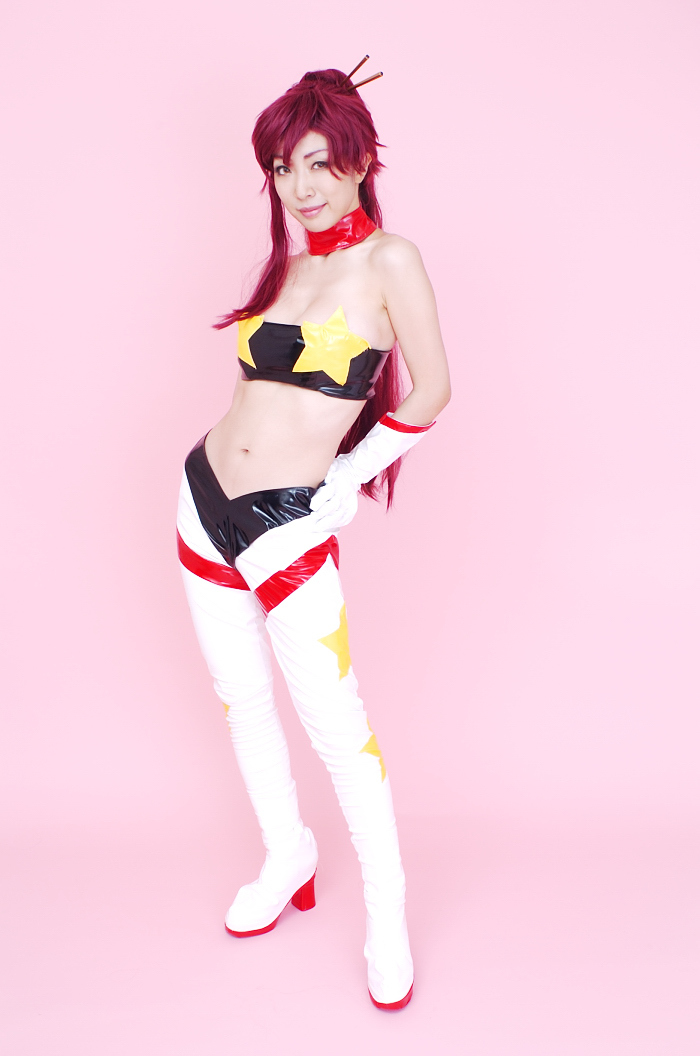 [Cosplay]  Tengen Toppa Gurren Lagann - Big Tits Yoko
